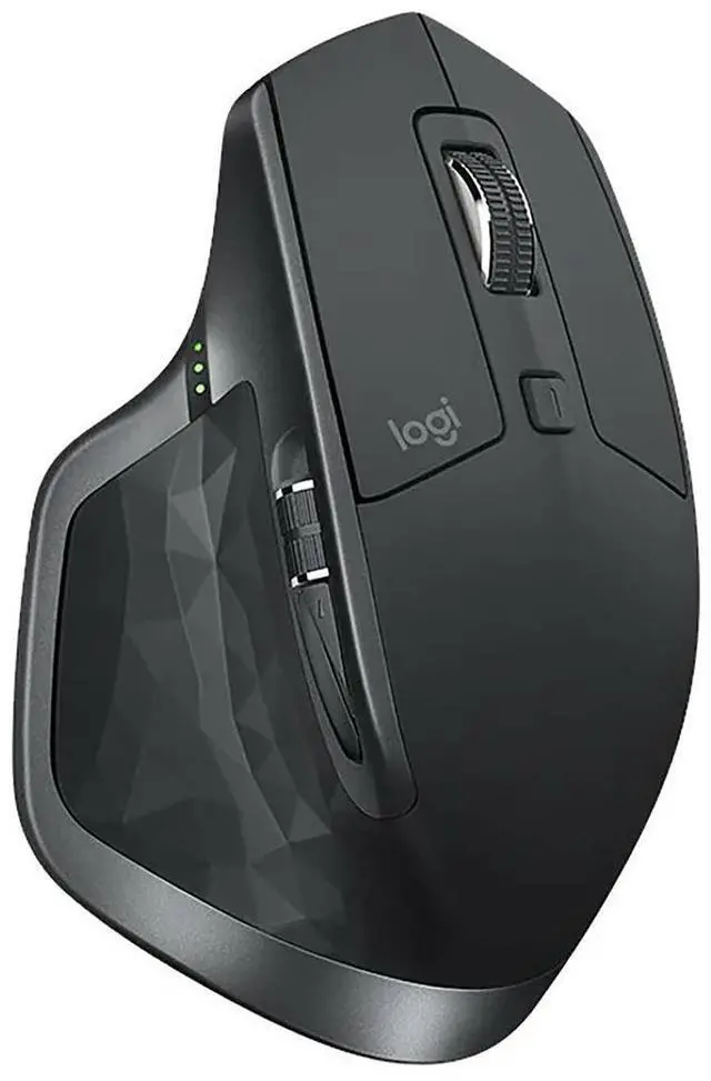 Alt view image 17 of 20 - Logitech MX Master 2S 7 Buttons Wireless 2.4 GHz Laser Mouse Graphite