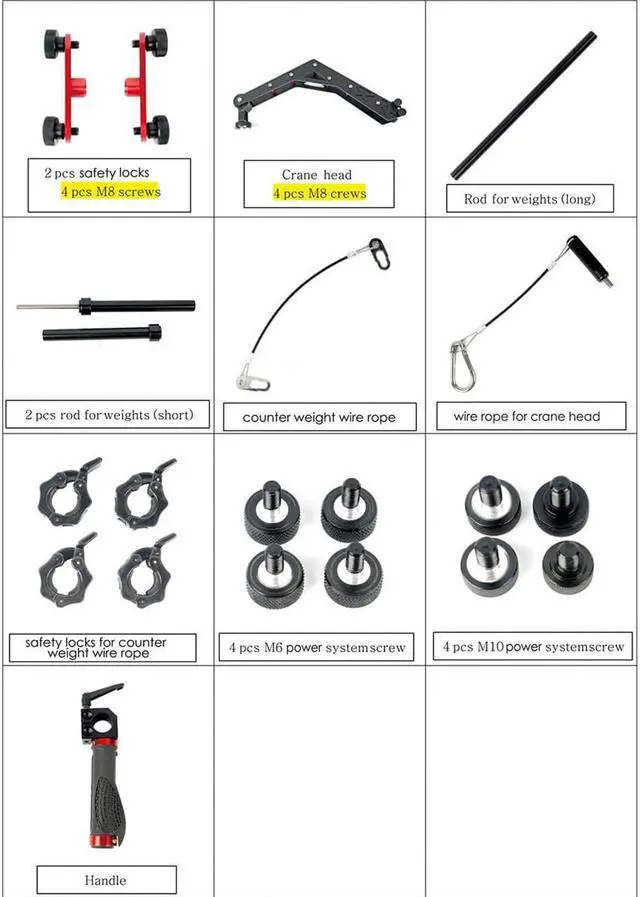 Alt view image 6 of 7 - Came-TV CAME-ACCORDION Electric Camera Crane for DJI,/ZHIYUN and MOZA Gimbal