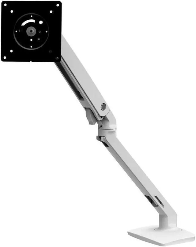 Alt view image 20 of 20 - Ergotron 45-486-216 Mxv Desk Monitor Arm - Adjustable Arm For Monitor (Low Profile) - White - Screen Size: Up To 34 Inch - Desk-Mountable