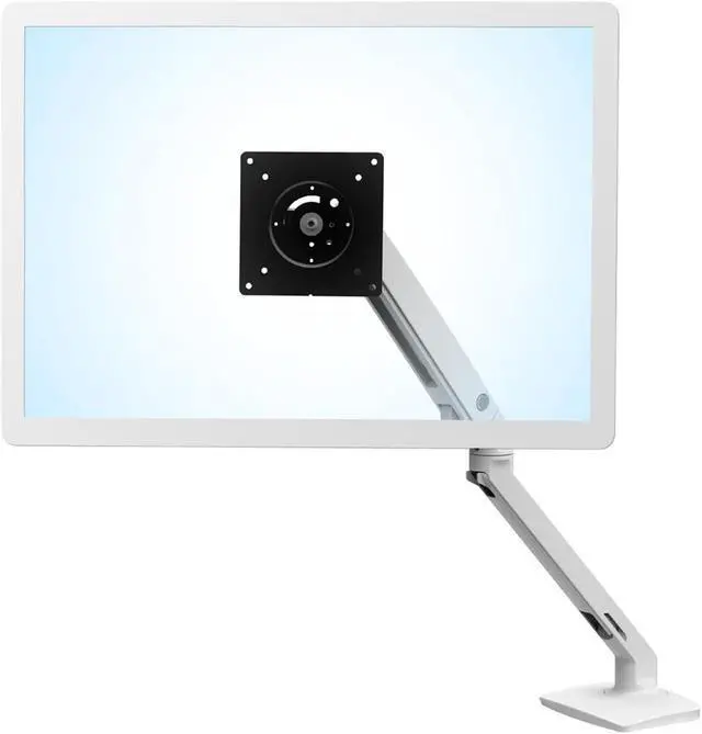 Alt view image 19 of 20 - Ergotron 45-486-216 Mxv Desk Monitor Arm - Adjustable Arm For Monitor (Low Profile) - White - Screen Size: Up To 34 Inch - Desk-Mountable