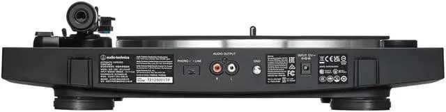 Alt view image 10 of 20 - Audio Technica Wireless & Analog Automatic Belt-Drive Turntable - Black
