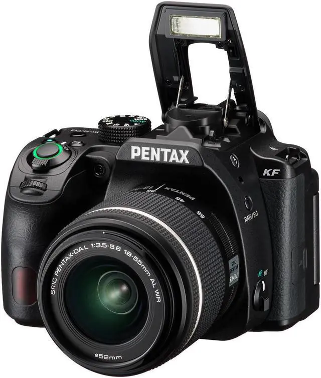 Alt view image 12 of 14 - Pentax KF DSLR Camera Kit (Black) with PENTAX DA L 18-55mm F3.5-5.6 AL WR Lens