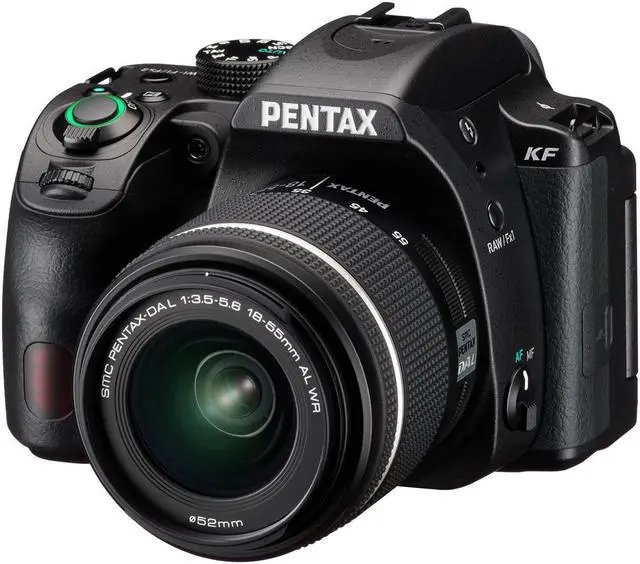 Alt view image 14 of 14 - Pentax KF DSLR Camera Kit (Black) with PENTAX DA L 18-55mm F3.5-5.6 AL WR Lens