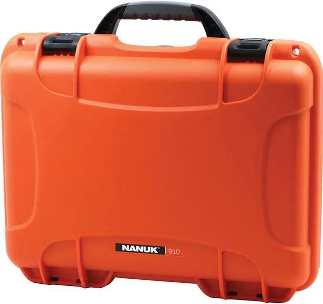 Alt view image 11 of 13 - NANUK CASES 910-1003 Orange Protective Case, 14.3"L x 11.1"W x 4.7"D