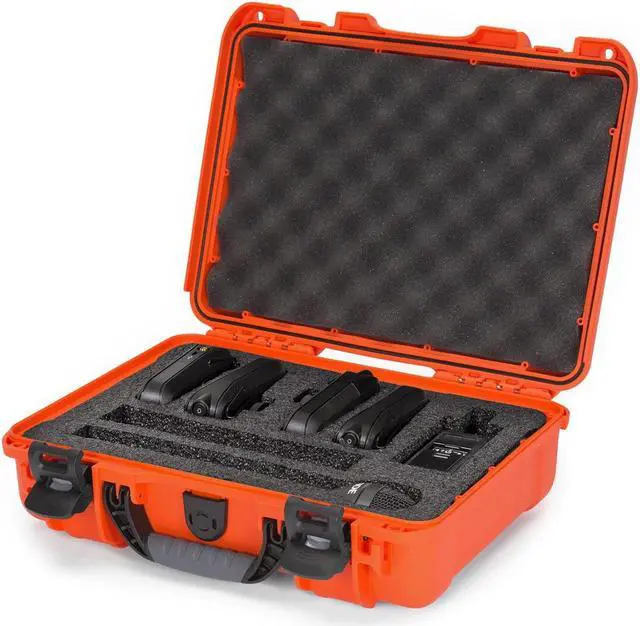 Alt view image 12 of 13 - NANUK CASES 910-1003 Orange Protective Case, 14.3"L x 11.1"W x 4.7"D