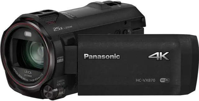 Alt view image 17 of 20 - Panasonic HC-VX870 4K Ultra HD Camcorder #HC-VX870K