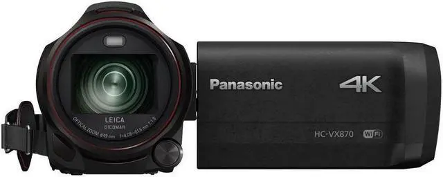 Alt view image 19 of 20 - Panasonic HC-VX870 4K Ultra HD Camcorder #HC-VX870K