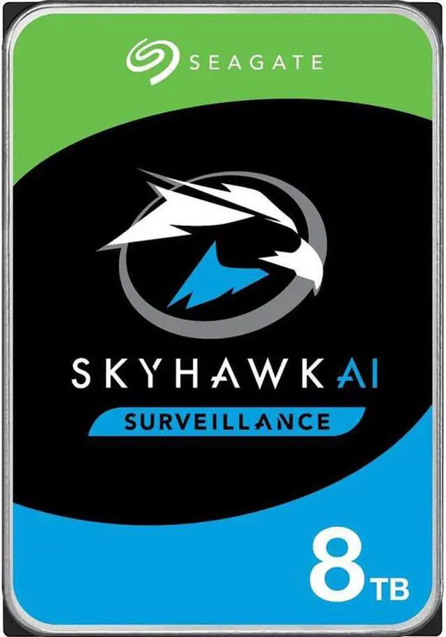 Alt view image 7 of 15 - Seagate Skyhawk AI 8TB Video Internal Hard Drive HDD  3.5 Inch SATA 6Gb/s 256MB Cache for DVR NVR Security Camera System with in-House Rescue Services