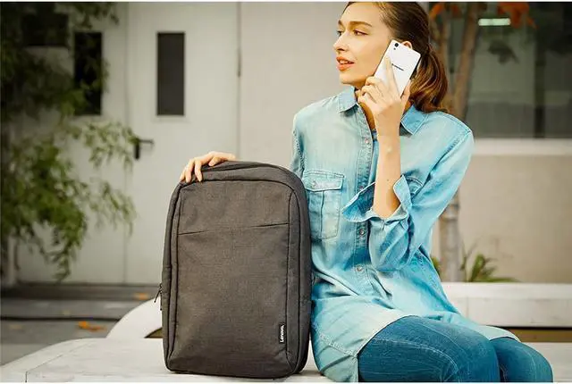 Alt view image 14 of 19 - Lenovo 16" Laptop Casual Backpack B210 (Black)