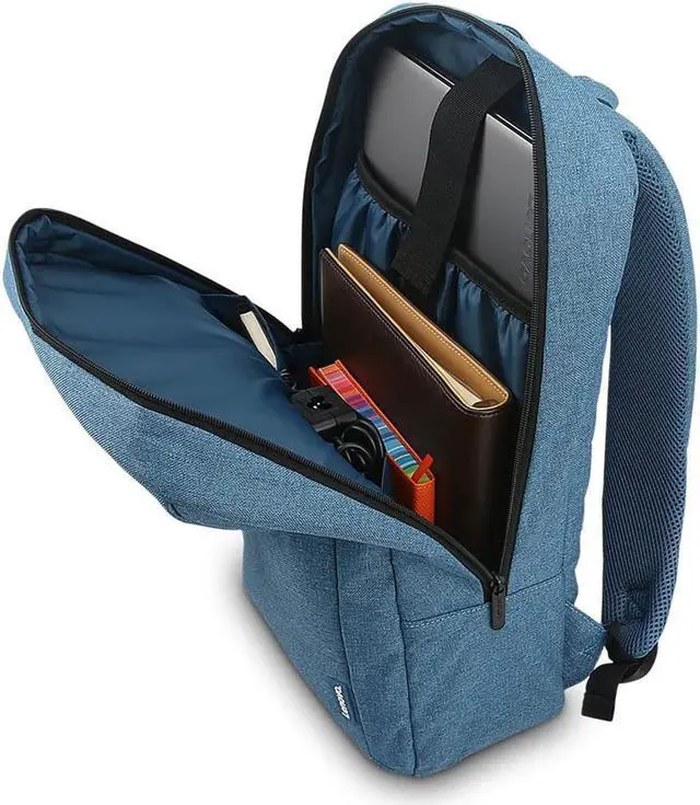 Alt view image 12 of 14 - Lenovo 15.6" inch Laptop Backpack B210 (Blue)