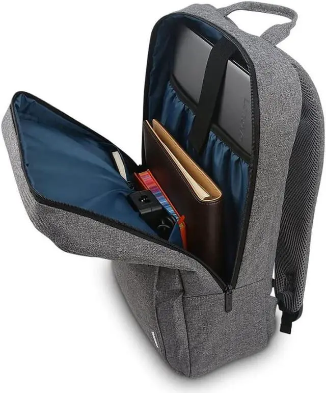 Alt view image 14 of 16 - Lenovo 15.6" inch laptop Backpack B210 (Grey)