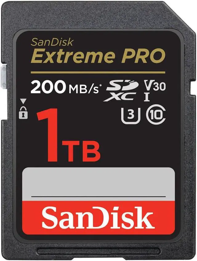 Alt view image 3 of 16 - SanDisk Extreme PRO 1TB SDXC UHS-I Memory Card SDSDXXD-1T00-ANCIN