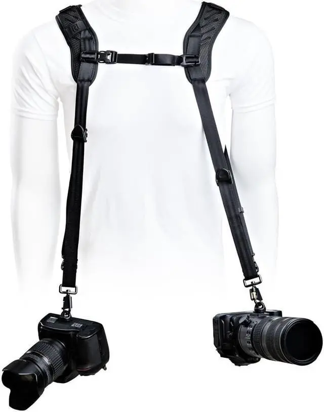 Alt view image 2 of 7 - BlackRapid Blackline II Double Camera Harness #361016