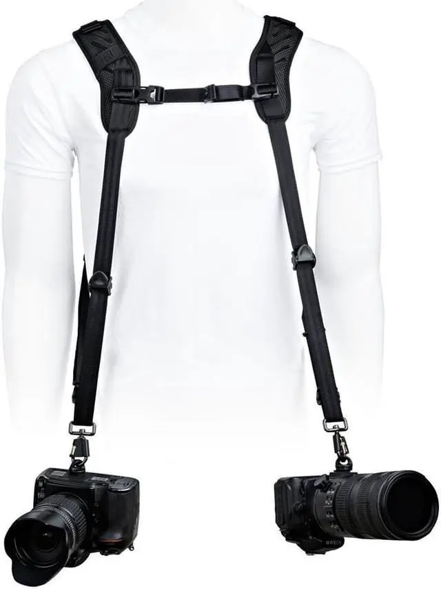 Alt view image 4 of 7 - BlackRapid Blackline II Double Camera Harness #361016