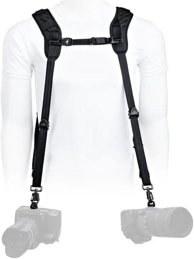 Alt view image 5 of 7 - BlackRapid Blackline II Double Camera Harness #361016