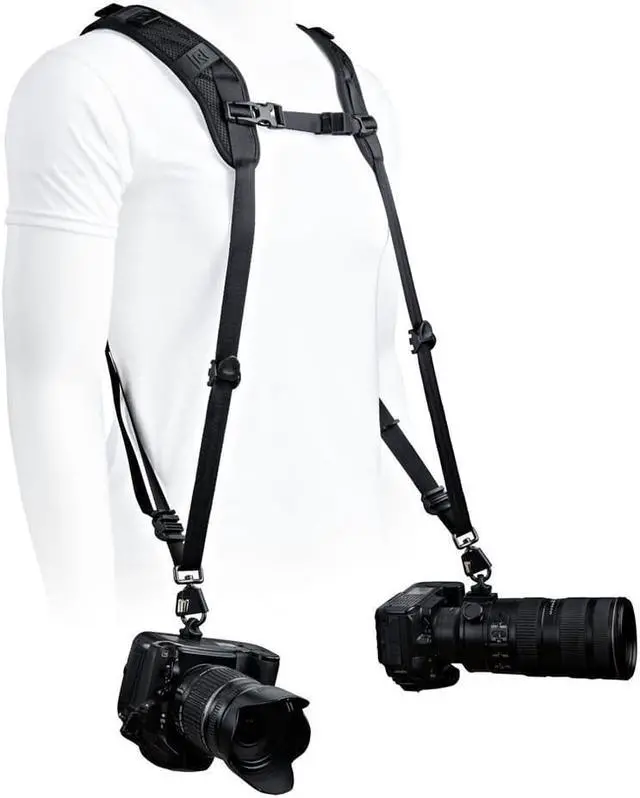Alt view image 6 of 7 - BlackRapid Blackline II Double Camera Harness #361016