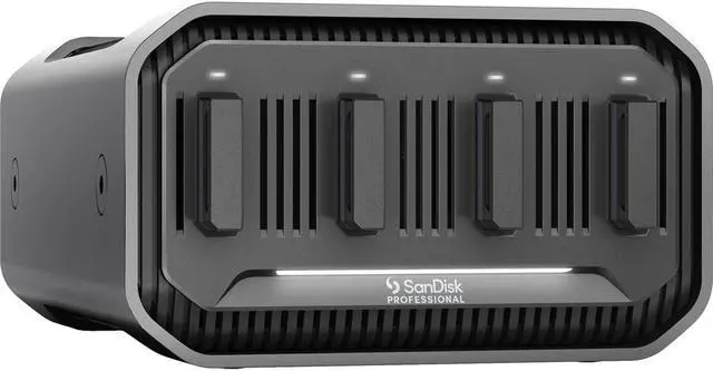 Alt view image 6 of 10 - SanDisk Professional PRO-BLADE STATION SSD Desktop Enclosure, Diskless