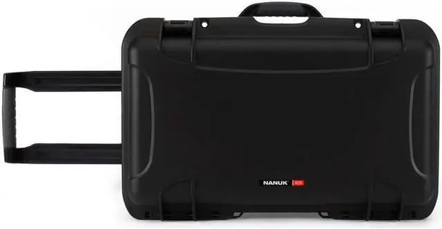 Alt view image 2 of 11 - Nanuk 935 Waterproof Carry-On Hard Case with Wheels and Padded Divider - Black
