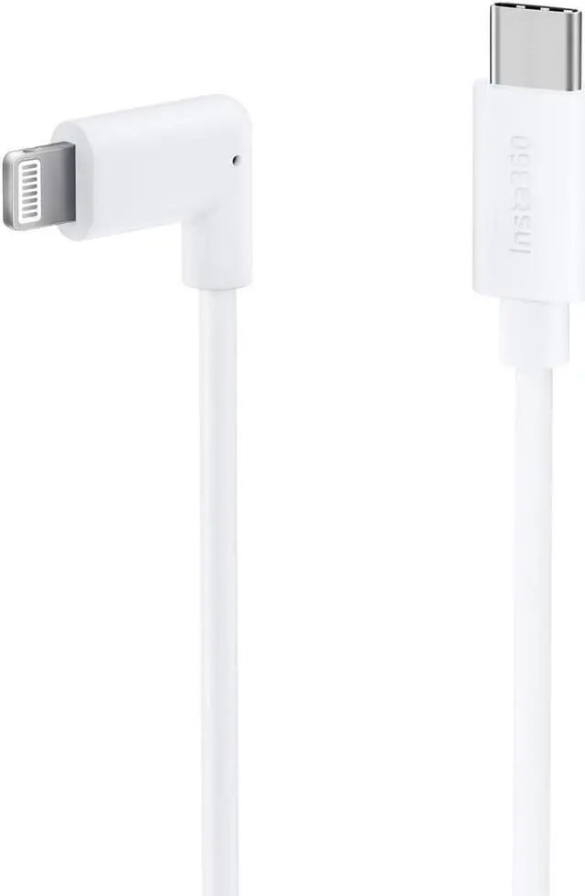 Alt view image 4 of 6 - Insta360 USB Type-C to Lightning Cable for Flow Smartphone Stabilizer #CINSBBBB