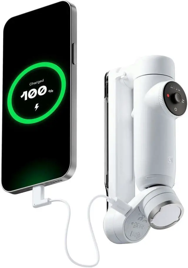 Alt view image 5 of 6 - Insta360 USB Type-C to Lightning Cable for Flow Smartphone Stabilizer #CINSBBBB