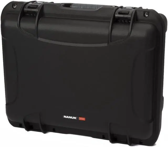 Alt view image 7 of 9 - Nanuk 933 Waterproof Hard Case with Foam Insert - Black