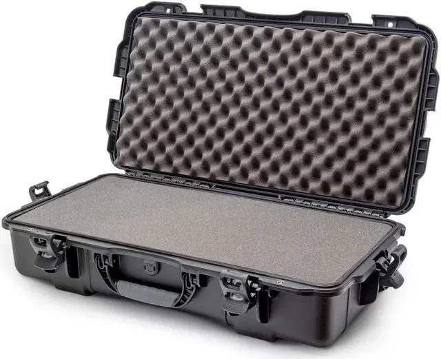 Main image of Nanuk 980 Waterproof Hard Case with Cube Foam Insert, Black #980S-010BK-0A0