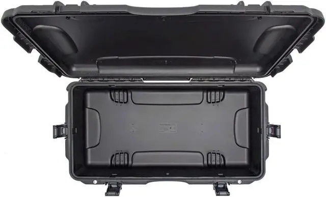 Alt view image 2 of 7 - Nanuk 980 Waterproof Hard Case with Cube Foam Insert, Black #980S-010BK-0A0