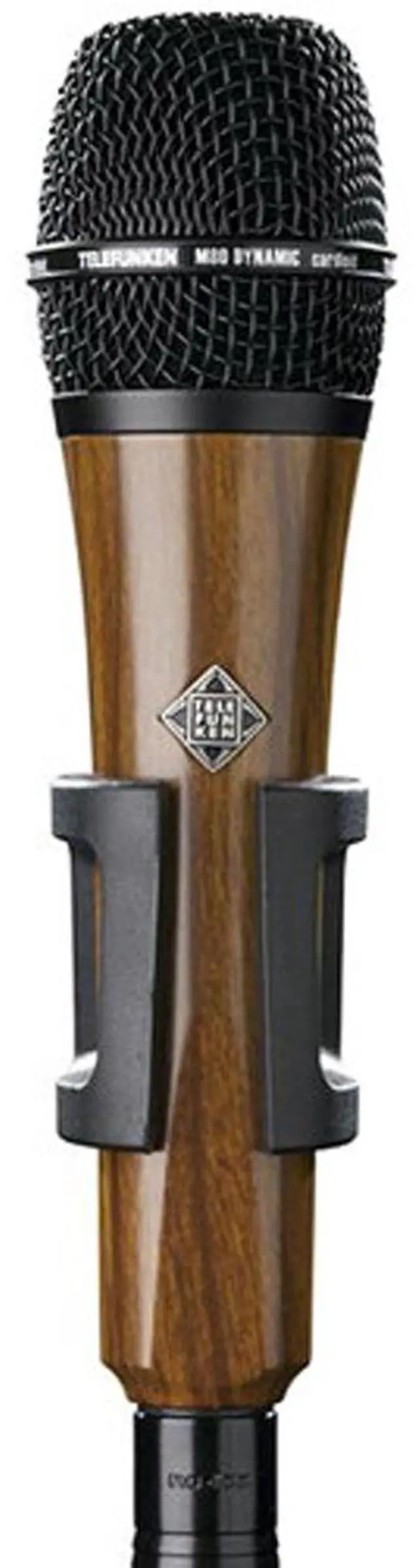 Alt view image 2 of 4 - Telefunken M80 Custom Handheld Supercardioid Dynamic Vocal Microphone, Cherry Body with Black Grille