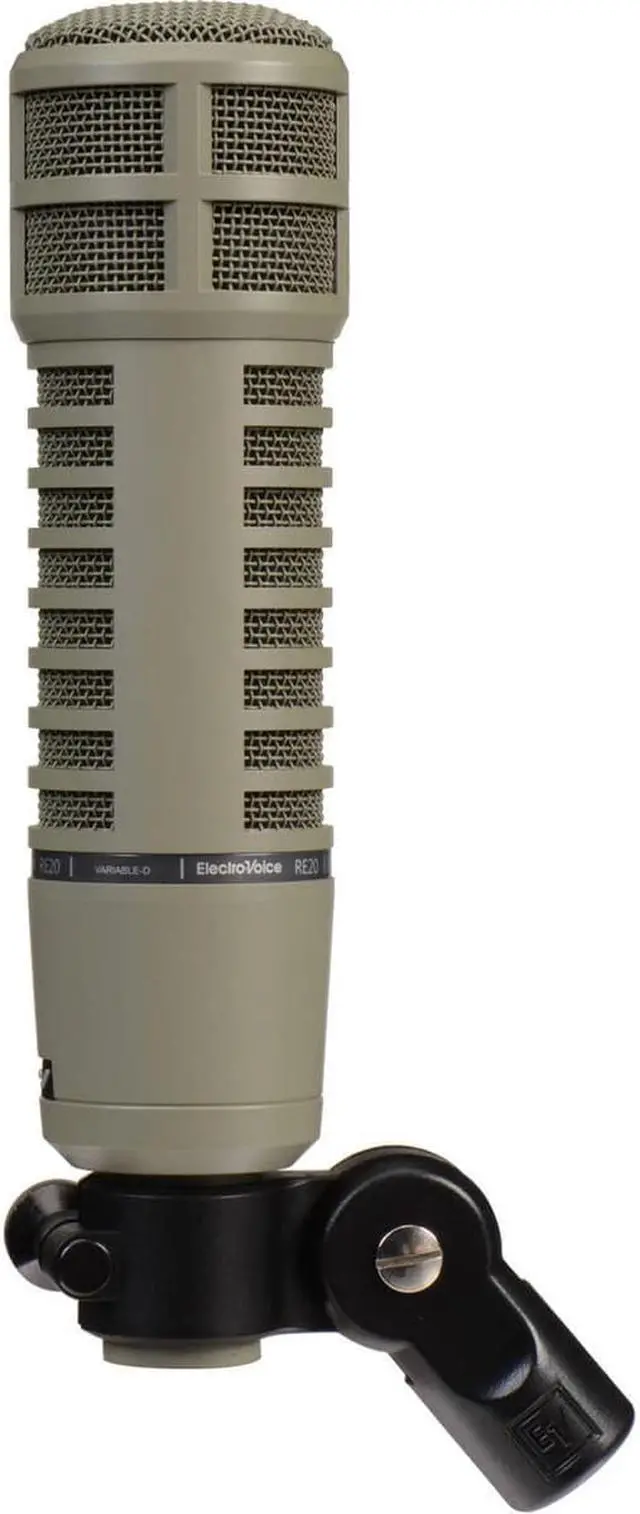 Alt view image 7 of 7 - Electro-Voice RE20 Dynamic Microphone (Silver)