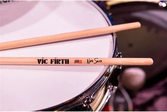 Alt view image 3 of 7 - Vic Firth Signature Series Nate Smith Drumstick, US Hickory, Pair #SNS