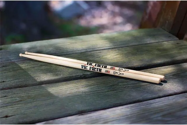 Alt view image 6 of 7 - Vic Firth Signature Series Nate Smith Drumstick, US Hickory, Pair #SNS