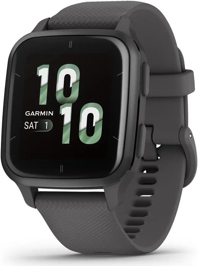 Alt view image 5 of 20 - Garmin Venu® Sq 2 GPS Smartwatch, Slate and Shadow Gray, 40 mm