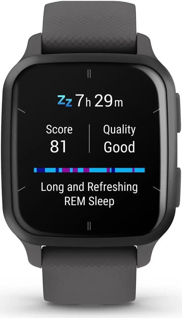 Alt view image 8 of 20 - Garmin Venu® Sq 2 GPS Smartwatch, Slate and Shadow Gray, 40 mm