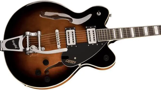 Alt view image 4 of 7 - Gretsch G2622T Streamliner Center Block Double-Cut Electric Guitar, Brownstone Maple
