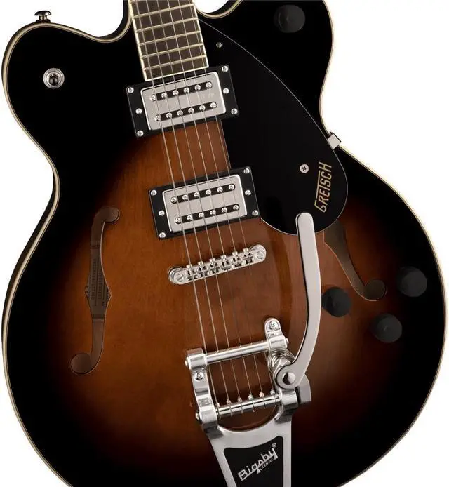 Alt view image 3 of 7 - Gretsch G2622T Streamliner Center Block Double-Cut Electric Guitar, Brownstone Maple