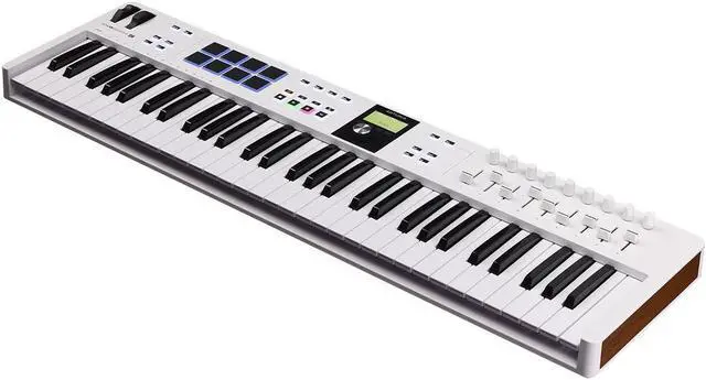 Alt view image 7 of 14 - Arturia KeyLab Essential mk3 61-Key Universal MIDI Controller and Software (White)