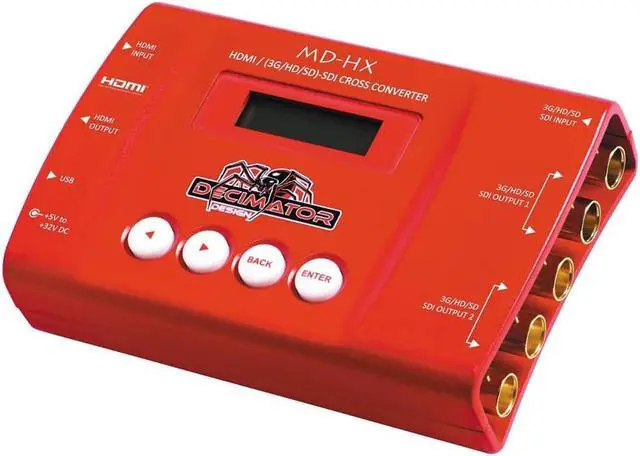 Main image of Decimator DD-HX HDMI & SDI Cross Converter with Scaling & Frame Rate Conversion
