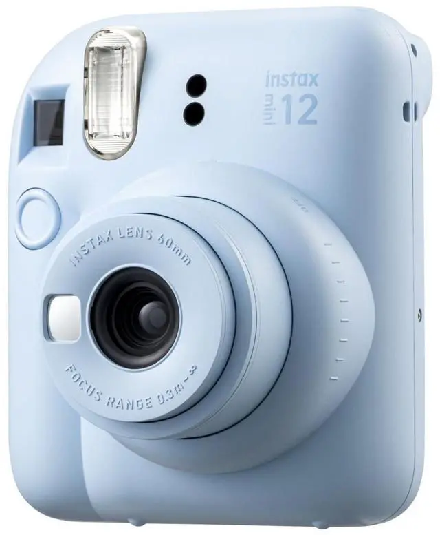 Alt view image 10 of 20 - Fujifilm Instax Mini 12 Instant Camera - Pastel Blue