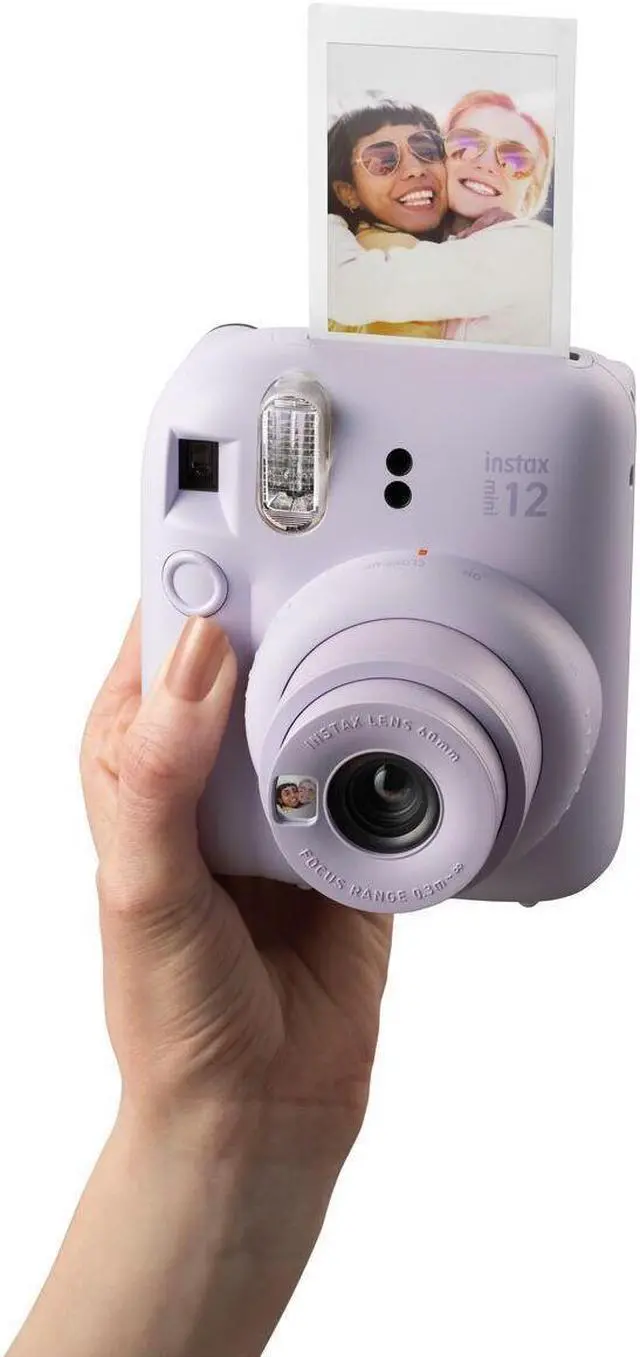 Alt view image 2 of 3 - Fujifilm Instax Mini 12 Instant Film Camera, Lilac Purple #16806286 K