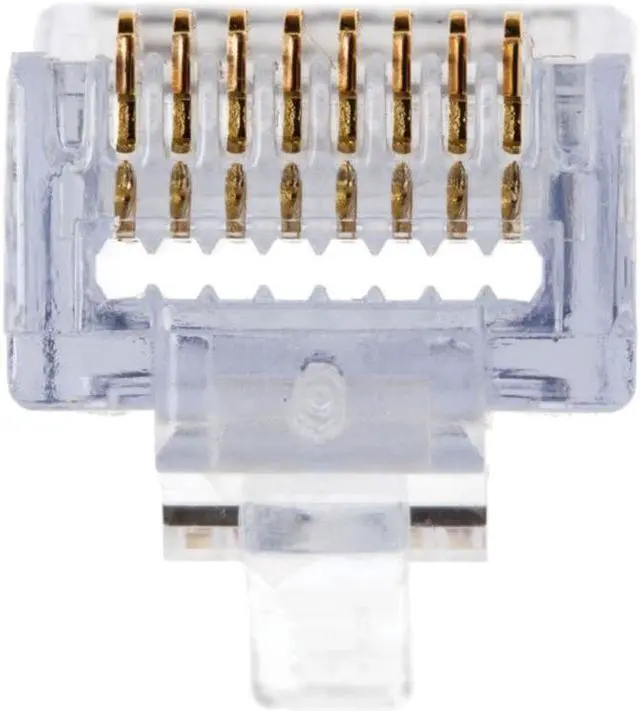 Alt view image 7 of 9 - 100003B PLATINUM TOOLS EZ-RJ45 CAT5E CNNCTR 100PC BOX