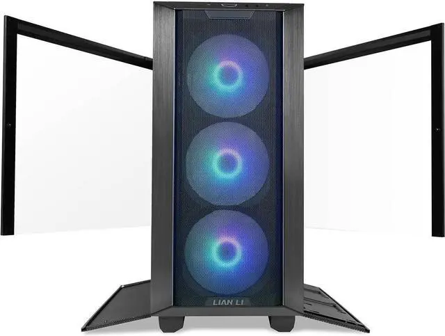 Alt view image 9 of 9 - LIAN LI Lancool III RGB Black Aluminum / SECC / Tempered Glass ATX Mid Tower Computer Case