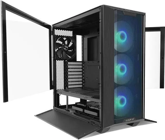 Alt view image 7 of 9 - LIAN LI Lancool III RGB Black Aluminum / SECC / Tempered Glass ATX Mid Tower Computer Case