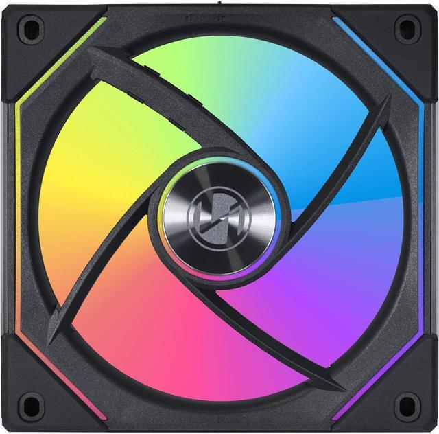 Alt view image 7 of 10 - LIAN LI UNI FAN SL INFINITY 120 RGB BLACK  3 PCS PACK ---UF-SLIN120-3B  ( L Connect 3.0 Controller included)