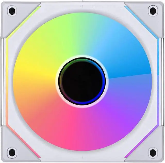 Alt view image 6 of 10 - LIAN LI UNI FAN SL INFINITY 120 RGB WHITE  3 PCS PACK ---UF-SLIN120-3W  ( L Connect 3.0 Controller included)