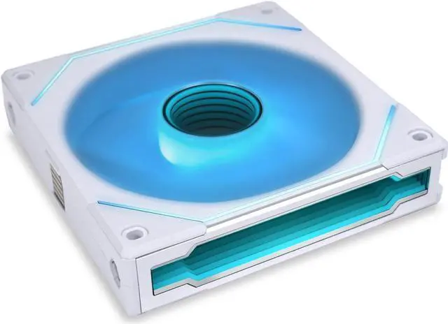 Alt view image 10 of 10 - LIAN LI UNI FAN SL INFINITY 120 RGB WHITE  3 PCS PACK ---UF-SLIN120-3W  ( L Connect 3.0 Controller included)