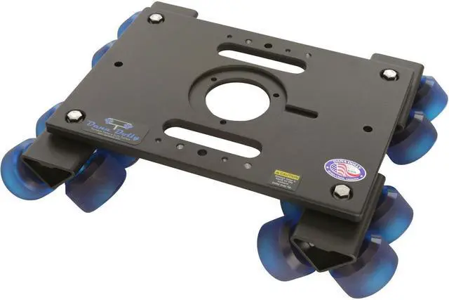 Alt view image 2 of 2 - DanaDolly Original Rental Kit, Includes 2x Original Track Ends, Center Support, 75mm, 100mm, 150 Bowl Adapter, 3" Washer, T-Tool, Monitor Mount & Flight Case
