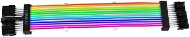 Alt view image 10 of 13 - LIAN LI Strimer  Plus V2 Triple 8 Pin -- Addressable RGB VGA Power Cable (L Connect 3.0 Controller not included)---- Strimer Plus V2 Triple 8 Pin