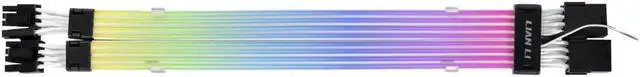 Alt view image 9 of 13 - LIAN LI Strimer  Plus V2  8 Pin Addressable RGB VGA power cable-(No Controller Included )-- Strimer Plus V2 8 pin