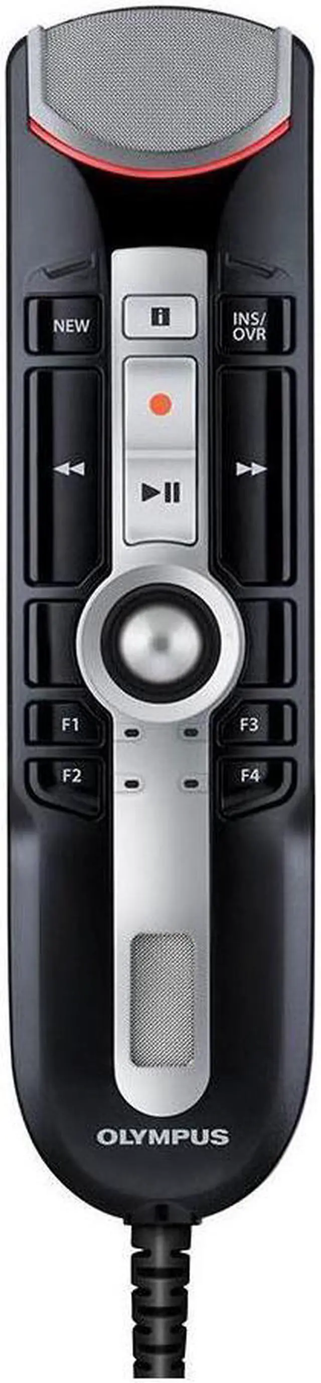 Alt view image 10 of 15 - Olympus RecMic II RM-4010P Push Button Microphone