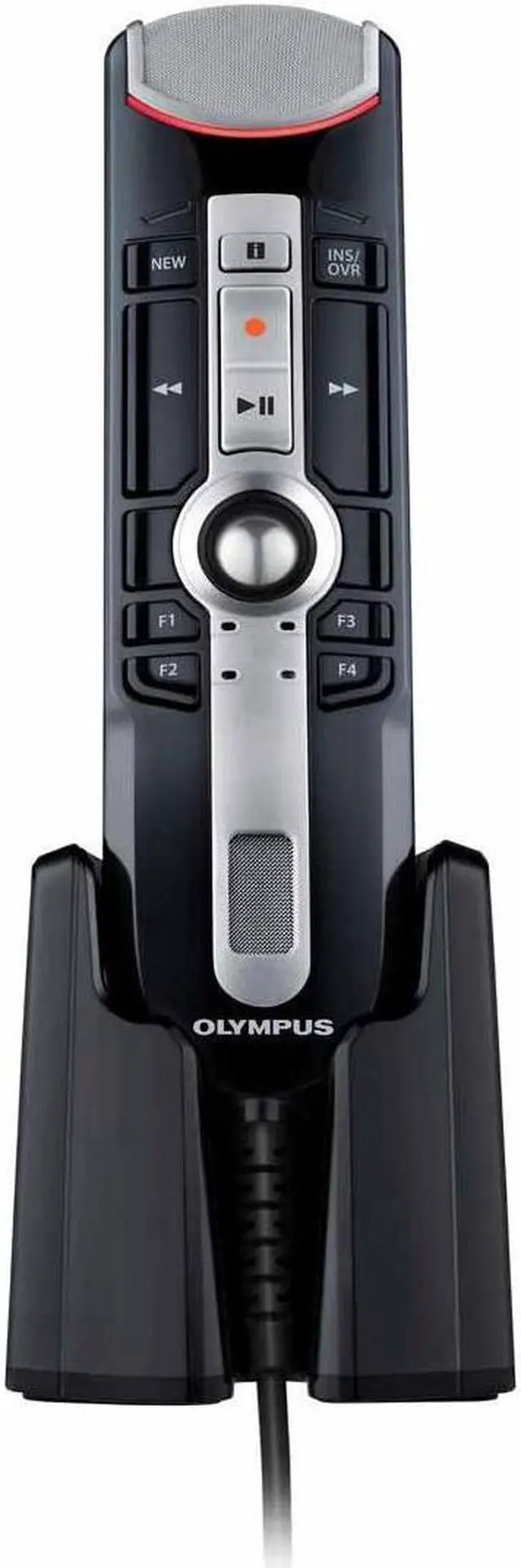 Alt view image 13 of 15 - Olympus RecMic II RM-4010P Push Button Microphone